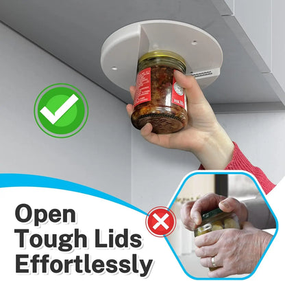Easy-Grip Under-Cabinet Jar Opener